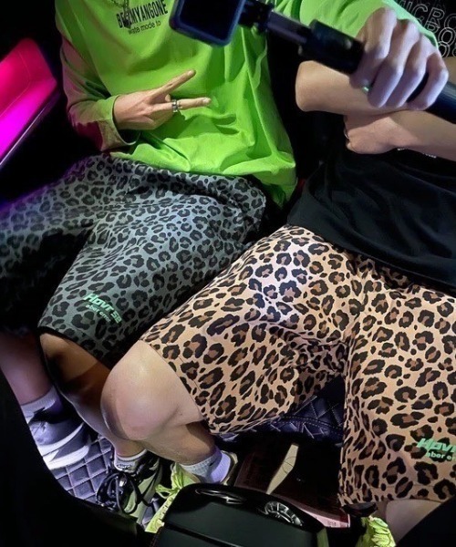 WARAIJOGO(ワライジョウゴ)の「【WARAIJOGO】ヒョウ柄ハーフパンツ/ショートパンツ(NEZ)(その他パンツ・メンズ・ブラウン/チャコールグレー・XX-LARGE)」の20枚目の写真