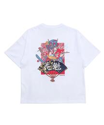 WEGO/休日少女プリント刺繍ミックスT