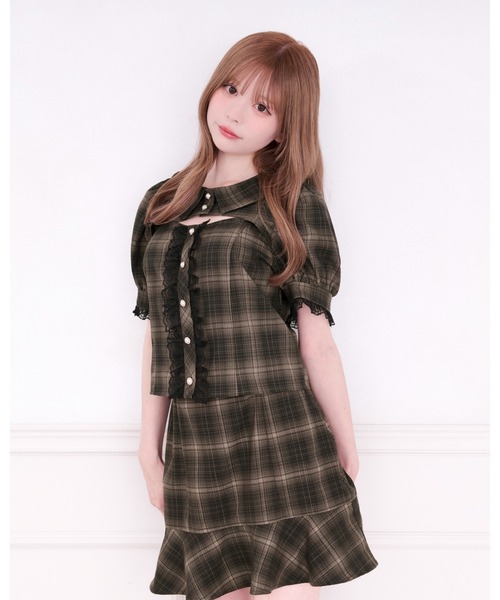apres jour(アプレジュール)の「【SET着用可能】ミニマーメイドスカート(スカート・レディース・ブラック/ブラウン系その他/ブラック系その他・X-LARGE/フリー)」の10枚目の写真