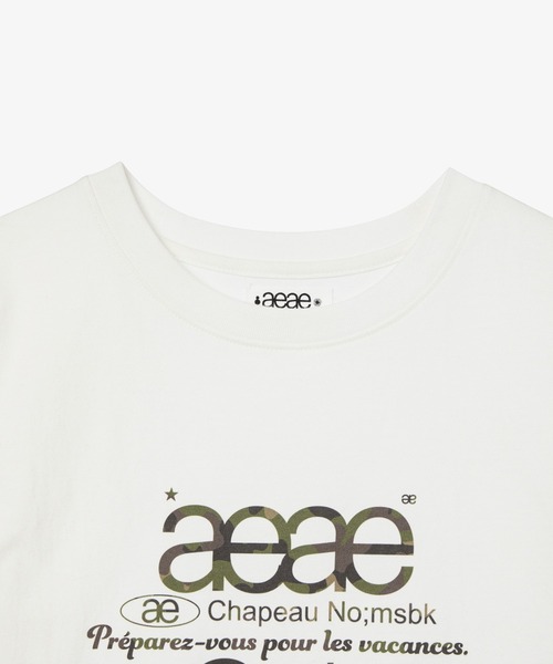 WEB LOGO CROP T-SHIRTS（Tシャツ/カットソー）｜aeae
