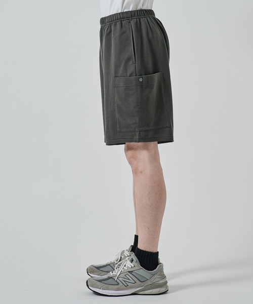 markaware（マーカウェア）の「【MARKAWARE/marka】別注 メッシュパンツ（その他パンツ・メンズ・グレー/ブラック・1/2）」の6枚目の写真