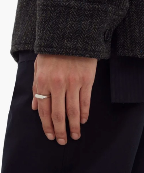 セール】【TOMWOOD(トムウッド)】Knut Ring (M) シルバーリング