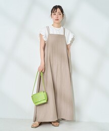 <接触冷感>SUMMERCOOL バックリボン キャミソールワンピース