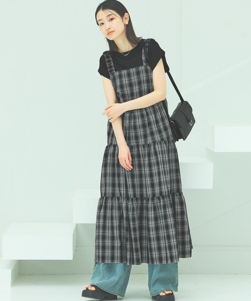 LAKOLE（ラコレ）の「【接触冷感】coolfiverノースリーブ / 328182（Tシャツ/カットソー・レディース・オフホワイト/ブラック/ブラウン/グリーン・FREE）」の18枚目の写真