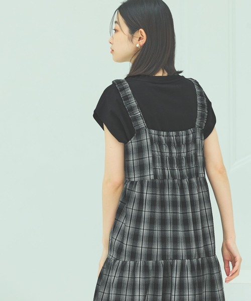 LAKOLE（ラコレ）の「【接触冷感】coolfiverノースリーブ / 328182（Tシャツ/カットソー・レディース・オフホワイト/ブラック/ブラウン/グリーン・FREE）」の19枚目の写真