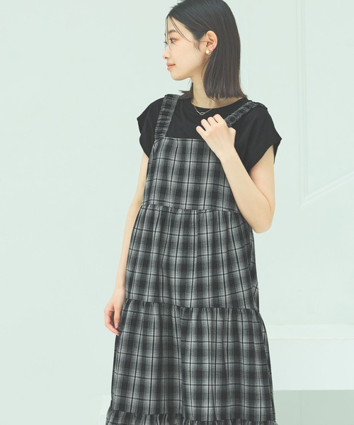 LAKOLE（ラコレ）の「【接触冷感】coolfiverノースリーブ / 328182（Tシャツ/カットソー・レディース・オフホワイト/ブラック/ブラウン/グリーン・FREE）」の20枚目の写真