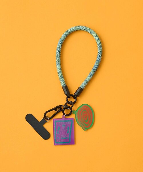 BIRTHDAY BAR（バースデイバー）の「norahi x BIRTHDAY BAR アクリルチャーム付きスマホストラップ（スマホグッズ・レディース・グリーン/ピンク/ブラック・0）」の12枚目の写真