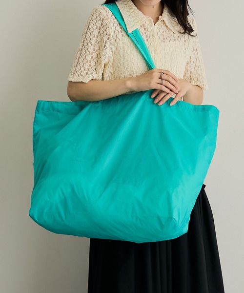 United Athle（ユナイテッドアスレ）の「【United Athle】ライトナイロン リップストップ トートバッグ W 1422（トートバッグ・レディース・ロイヤルブルー/オレンジ/サンドベージュ/ミント/オフホワイト/オリーブ/ネイビー/ブラック・FREE）」の5枚目の写真