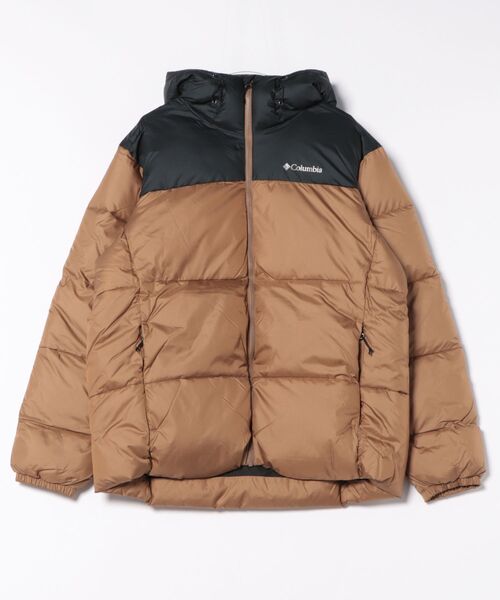 Columbia（コロンビア）の「【Columbia】PUFFECT HOODED JACKET 2008414（ダウンジャケット/コート・メンズ・マスタード/ブルーグレー/ブラック系その他2/レッド/グリーン/ブラック系1・L/M/S）」の2枚目の写真