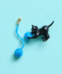 gargle ガーグル:アニマルシリーズ いたずら猫2 クロネコ ねこ ピアス