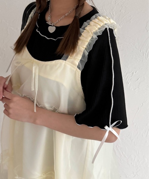 7月値上げします【Black collection】フリルミニワンピース 2025最新】SNSで話題・人気の商品のおすすめアイテム Black