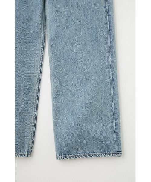 MOUSSY（マウジー）の「HW 90S STRAIGHT（デニムパンツ・レディース・ブルー/ワンウォッシュ/ライトブルー・23inch/24inch/25inch/26inch）」の12枚目の写真