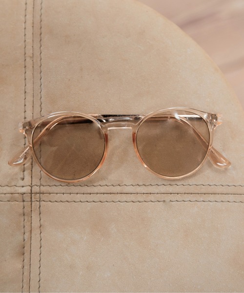 lawgy(ラウジー)の「color boston frame sunglasses / カラーボストンフレームサングラス(サングラス・レディース・ブラック/ブルーグレー/ブラウン系その他/カーキ/ライトオレンジ系・FREE)」の10枚目の写真