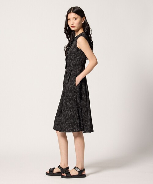 TOCCA（トッカ）の「TALKATIVE DOTS ドレス（ワンピース・レディース・ブラウン系5/ブラック系5・0/2/4/6）」の8枚目の写真