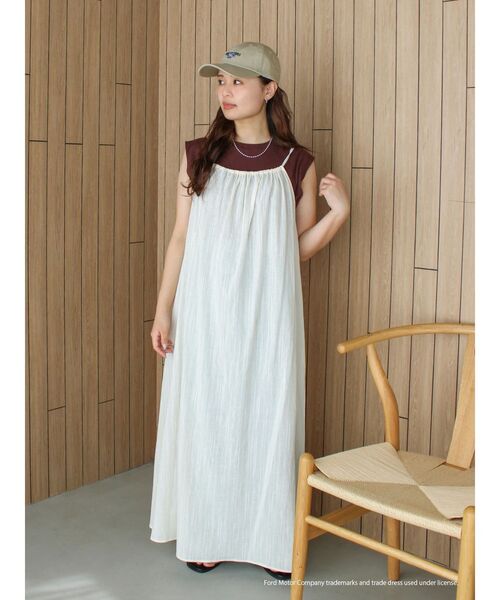 Ungrid(アングリッド)の「Fordロゴキャップ(キャップ・レディース・ベージュ/ブラック・FREE)」の3枚目の写真