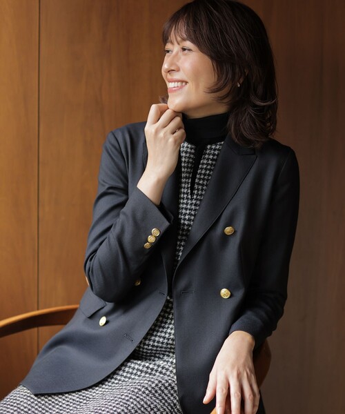 J.PRESS Ladies(J.プレス レディス)の「【人気のため新色追加】PRINCE タートルネック ニット(ニット/セーター・レディース・ブラック系/ベージュ系/ピンク系/ホワイト系/ライトグレー系/ダルブルー系/ベージュ系1/ライトグリーン/ふじ色系/ピンク系2・SMALL)」の20枚目の写真