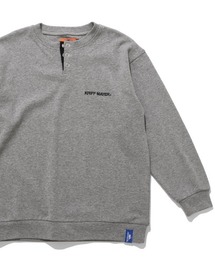 KRIFF MAYER Kid's Collection | 【裏微起毛･伸縮性･ストレッチ】のびふわヘンリープルオーバー(Tシャツ/カットソー)