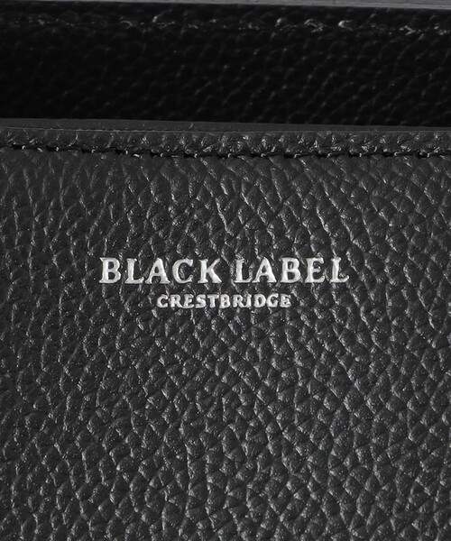 BLACK LABEL CRESTBRIDGE（ブラックレーベル・クレストブリッジ）の「シュリンクレザートートバッグ（トートバッグ・メンズ・ブラック・FREE）」の6枚目の写真