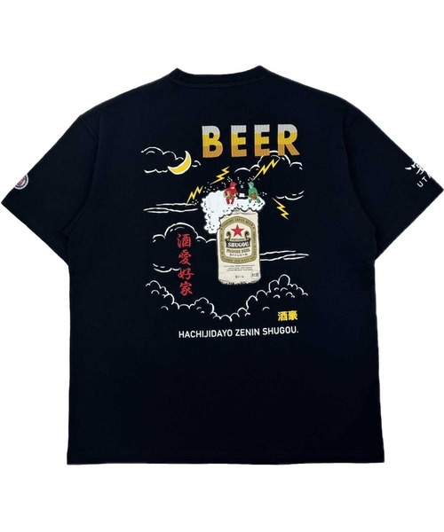 JACKROSE(ジャックローズ)の「YOIDORE KAMINARISAMA TEE2(Tシャツ/カットソー・メンズ・ホワイト/ブラック・M/L/XL)」の11枚目の写真