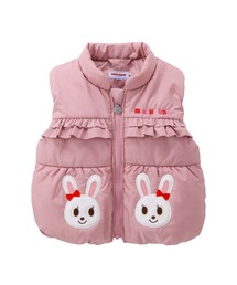 mikiHOUSE 5way リバーシブル ダウン &ベスト　女の子　ピンク ダウンベスト – ミキハウスオフィシャルサイト