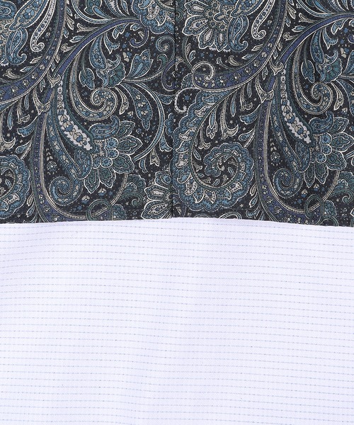 MEN'S BIGI(メンズビギ)の「ドットエアーヘリンボーンプリントスタンドカラージャケット<保温/透湿/撥水/防シワ/ストレッチ>Ⓡ(その他アウター・メンズ・ブラック系その他/チャコールグレー/ネイビー・01/02/03/04)」の11枚目の写真