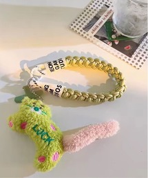 ammy.（エイミードット）の「【 ammy. / エイミードット 】 ネコ チャーム スマホ ストラップ（スマホグッズ）」