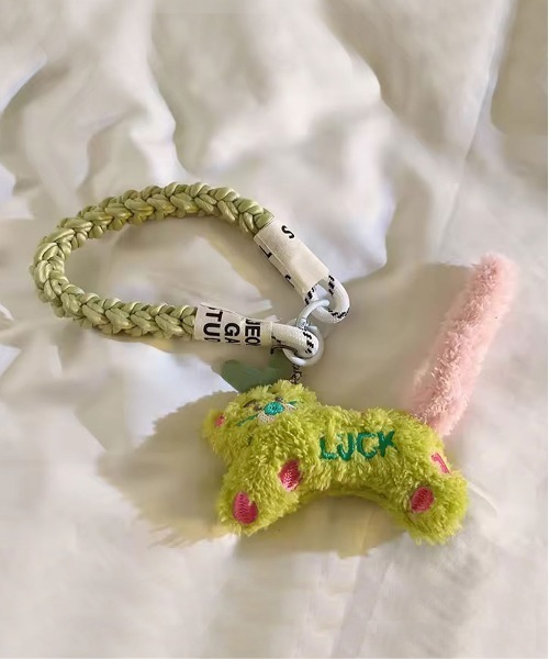 ammy.(エイミードット)の「【 ammy. / エイミードット 】 ネコ チャーム スマホ ストラップ(スマホグッズ・レディース・ライトピンク/イエロー/オレンジ/ライトグリーン/ピンク/イエロー系その他・FREE)」の7枚目の写真