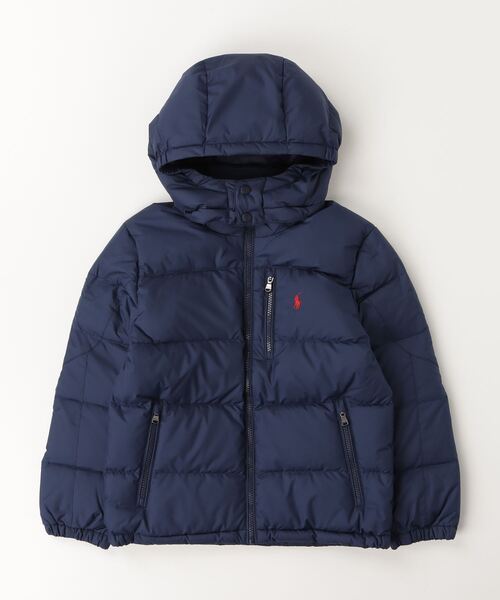 リップストップ ダウン フーデッド ジャケット（ダウンジャケット