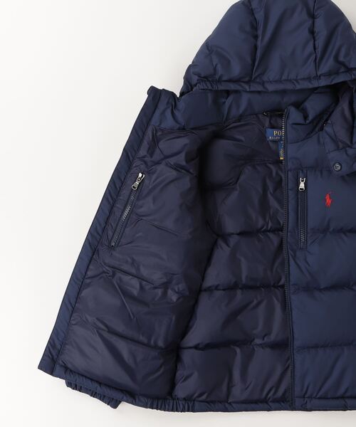 リップストップ ダウン フーデッド ジャケット（ダウンジャケット