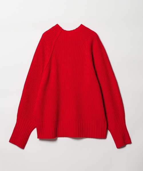 EMMEL REFINES＞EM リブ ボトルネック ニットプルオーバー（ニット