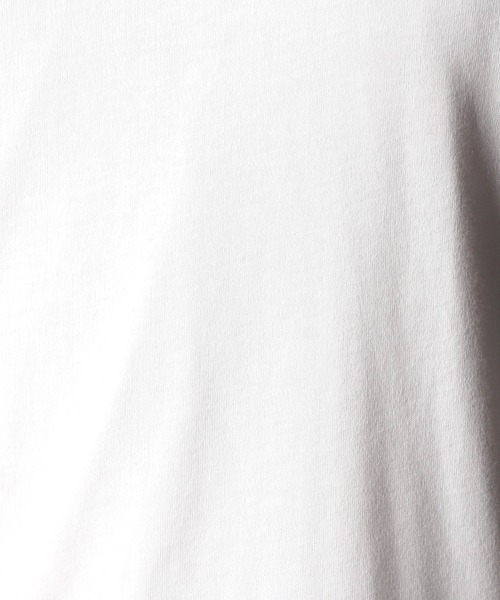 NICOLE CLUB FOR MEN(ニコルクラブフォーメン)の「ロゴ刺繍長袖Tシャツ(Tシャツ/カットソー・メンズ・オフホワイト/ブラック/アッシュグレー/ブルー系・MEDIUM/LARGE/X-LARGE)」の6枚目の写真