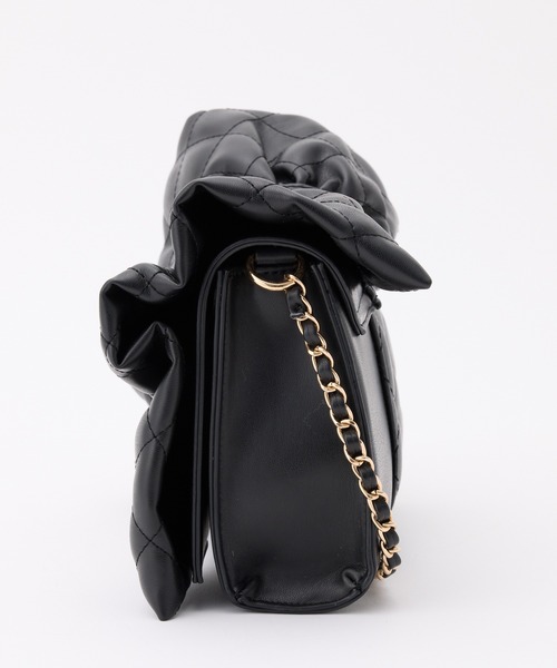 初回分完売】リボンキルティングバッグ（ショルダーバッグ）｜one