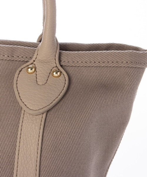 cache cache(カシュ カシュ)の「カシュカシュ cachecache / 2ショルダー付きキャンバストートバッグ(トートバッグ・レディース・ブラック/グレー/ベージュ・FREE)」の17枚目の写真