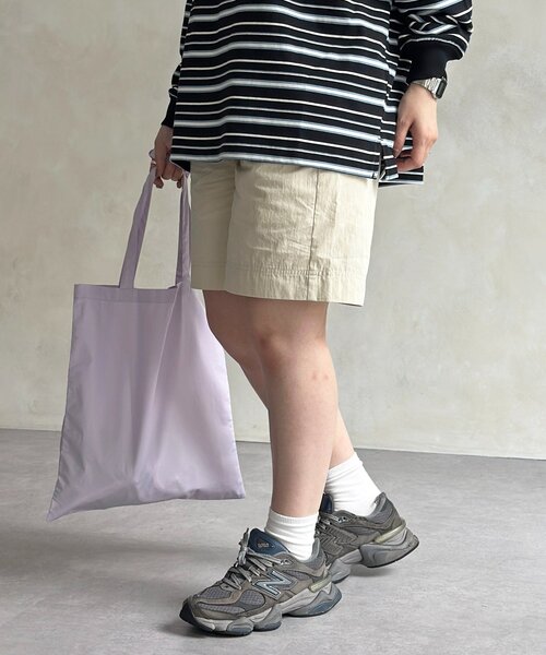 CPCM(シーピーシーエム)の「冷感タックショートパンツ(その他パンツ・レディース・ベージュ/アイボリー/ブラック・FREE)」の9枚目の写真