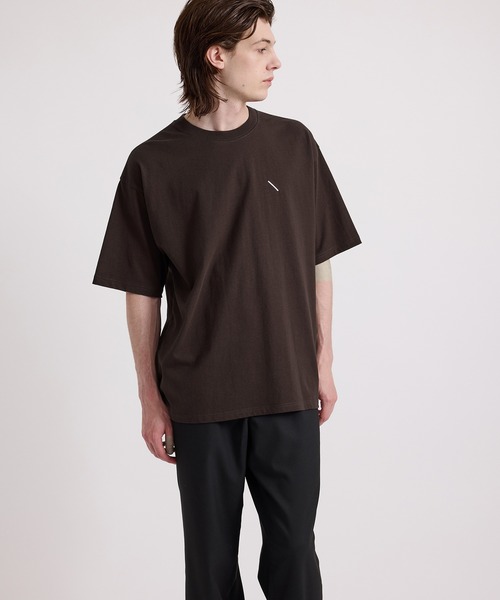 Saturdays NYC(サタデーズ ニューヨークシティ )の「Cursive Saturdays Surf Relaxed SS Tee(Tシャツ/カットソー・メンズ・ミント/ホワイト/ブラウン・S/XL/L/M)」の17枚目の写真