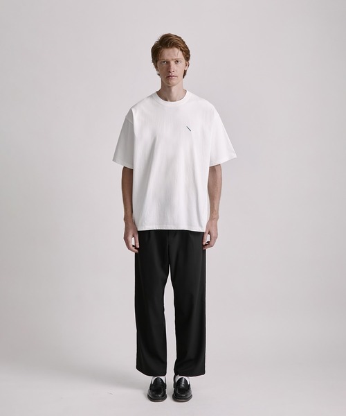 Saturdays NYC(サタデーズ ニューヨークシティ )の「Cursive Saturdays Surf Relaxed SS Tee(Tシャツ/カットソー・メンズ・ミント/ホワイト/ブラウン・S/XL/L/M)」の19枚目の写真