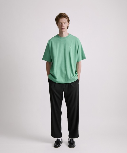 Saturdays NYC(サタデーズ ニューヨークシティ )の「Cursive Saturdays Surf Relaxed SS Tee(Tシャツ/カットソー・メンズ・ミント/ホワイト/ブラウン・S/XL/L/M)」の22枚目の写真