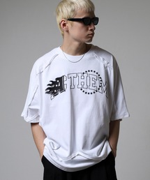 FUNALIVE（ファンアライブ）の「切替えドルマンスリーブTシャツ（Tシャツ/カットソー・メンズ）」