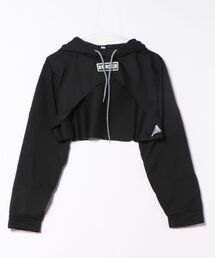 フード付き」に該当するTシャツ/カットソー（長袖）ファッション