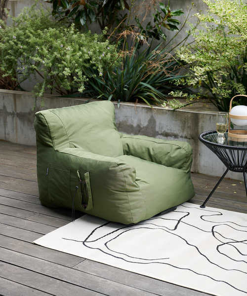 journal standard Furniture (ジャーナルスタンダードファニチャー)の「【OUTPUT LIFE】Compression Garden Sofa NEW コンプレッションガーデンソファ(家具・レディース・チャコールグレー/カーキ/ブラウン・FREE)」の5枚目の写真