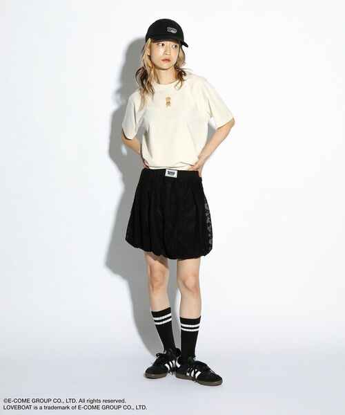LOVE BOAT(ラブ・ボート)の「■LOVEBOAT ベアーptTEE(Tシャツ/カットソー・レディース・アイボリー・FREE)」の4枚目の写真