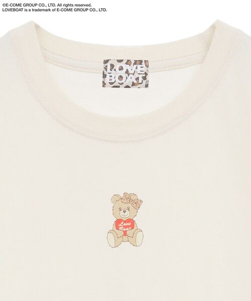 LOVE BOAT(ラブ・ボート)の「■LOVEBOAT ベアーptTEE(Tシャツ/カットソー・レディース・アイボリー・FREE)」の16枚目の写真
