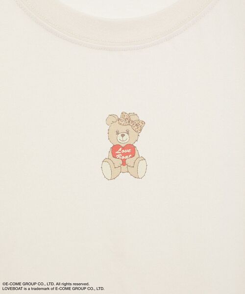 LOVE BOAT(ラブ・ボート)の「■LOVEBOAT ベアーptTEE(Tシャツ/カットソー・レディース・アイボリー・FREE)」の19枚目の写真