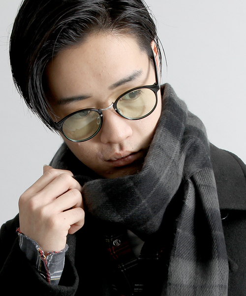 WEGO（ウィゴー）の「WEGO/ベーシックマフラー（マフラー・メンズ・レッド系その他/ホワイト系その他/その他5/ブラック系その他/その他4/ワイン/ブルー系その他/その他1/その他2/ネイビー/グリーン系その他/その他3・FREE）」の3枚目の写真