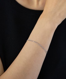 STYLE DELI（スタイルデリ）の「K10フィガロチェーンブレスレット（ブレスレット）」