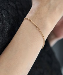 STYLE DELI（スタイルデリ）の「K10フィガロチェーンブレスレット（ブレスレット）」