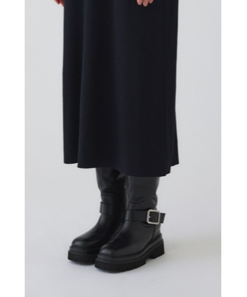 RIM.ARK(リムアーク)の「Engineer boots エンジニアブーツ(ブーツ・レディース・ブラック・36/37/38/39)」の1枚目の写真