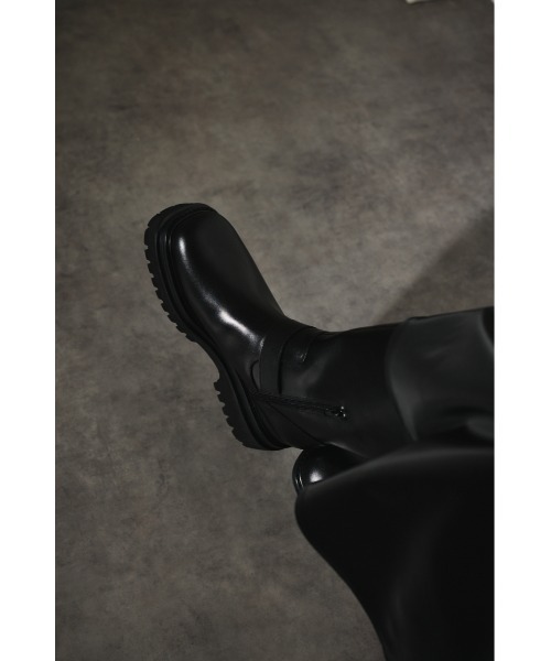 RIM.ARK(リムアーク)の「Engineer boots エンジニアブーツ(ブーツ・レディース・ブラック・36/37/38/39)」の4枚目の写真