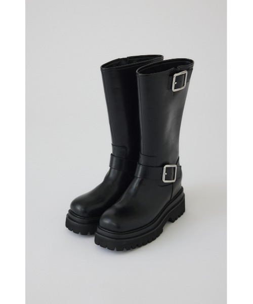 RIM.ARK(リムアーク)の「Engineer boots エンジニアブーツ(ブーツ・レディース・ブラック・36/37/38/39)」の7枚目の写真