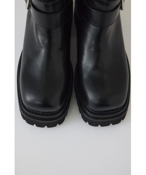 RIM.ARK(リムアーク)の「Engineer boots エンジニアブーツ(ブーツ・レディース・ブラック・36/37/38/39)」の12枚目の写真